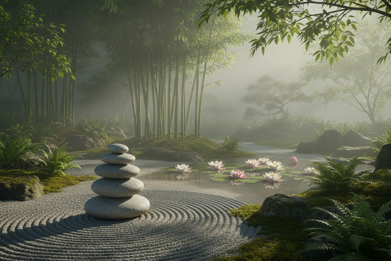 zen, health, wellness, nature